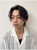 スパイラルロングパーマ