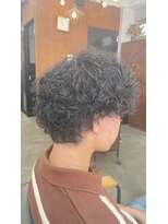 ヘアメイク デザート(HAIR MAKE DESART) 柳原紗奈【メンズパーマ×プードルパーマ】
