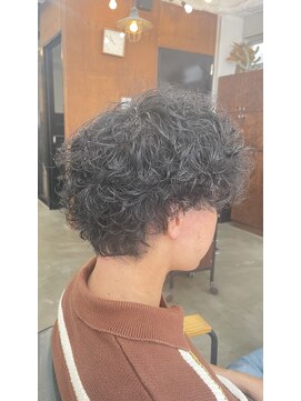 ヘアメイク デザート(HAIR MAKE DESART) 柳原紗奈【メンズパーマ×プードルパーマ】