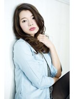 ワフト 千葉店(Hair Design Waft)&nbsp;フェミニンセミロング［千葉/京成千葉中央］