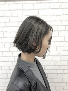 ラッズプラスエイチ(Lads+h) ★THROWアッシュグレージュ★