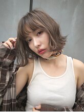 ヘアサロンM 新宿 sweet☆外ハネアゴラインボブ