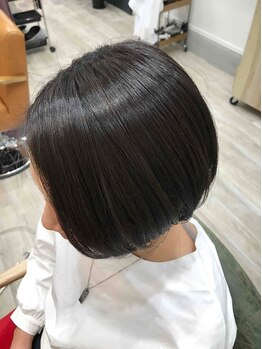 クーラペ(Cura Per hair garden)の写真/【1人1人に合った再現性◎のスタイル提案が魅力】乾かしただけでサッとまとまるこなれヘアをお届け♪