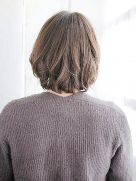 ヘアメイク ナル(hair make nalu) 外ハネニュアンスカールボブ