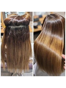 ブローテ ヘアアンドメイク(brote hair&make) ☆髪ドラ☆縮毛矯正 @竹下