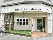 エアリー ヘアーデザイン(airly hair design)の雰囲気（☆横川店可愛いカフェ風な外観はオシャレ女子&男子に大人気☆☆/）