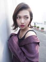 モリオ フロム ロンドン サッポロファクトリー店(morio FROM LONDON)&nbsp;【morio札幌】札幌ボブ　大人かわいいかきあげ外ハネボブ