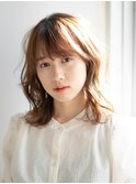 イメチェンチェリーブラウンモードフェミニンダークアッシュ