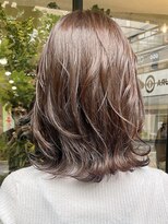 アイフィール アヴェダ 瑞江店(i feel AVEDA)&nbsp;【藤田】ミデイアムのくびれレイヤー×大人ベージュ
