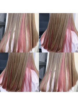 キジ(KIJI) ★ミルクティーベージュ×コーラルピンク★