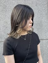 レクタ(recta)&nbsp;韓国風 インナーカラー ホワイトベージュ