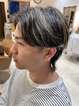 リール ヘアーアンドカンパニー(Rire Hair&Co.) センタパートマッシュウルフ/ハイライト