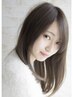 【髪質改善】超音波Tr付き髪質改善ストレート＋リンケージTr　¥15,400
