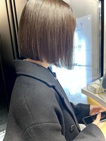 ロンド エスポワール 錦糸町(Lond espoir)&nbsp;◯切りっぱなしボブ美髪エアリーロングピンクブラウン顎ボブ