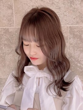 アフロート ギンザ(AFLOAT GINZA) 【Nanako。】伸ばしかけミディアムスタイル