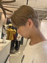 ルーム(Loom.)&nbsp;メンズカットメンズスタイルショートスタイルメンズブリーチ