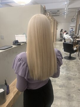 プティパ 水戸内原店(petit-pas) ハイトーンブロンドカラー