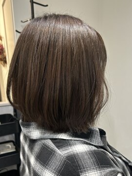 ガーベラ(gerbera) くびれボブ/ベージュカラー