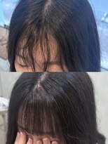 シエル バイ ケンジ 登戸 生田(CIEL by KENJE)&nbsp;前髪縮毛矯正