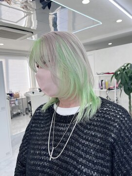 アイセ(I.se Eir TOKYO) インナーカラー/ハイトーン/ダブルカラー/ケアブリーチ/西葛西