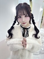 リルミー(Lilme)&nbsp;まる三つ編みツインテール　小顔顔まわり【Lilme】