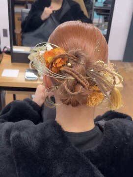 ヘアカロン 熊本下通店(Hair CALON) ヘアセット/卒業式/卒園式/結婚式/お呼ばれヘア/韓国風