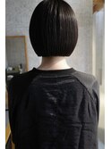 ぱっつんボブ