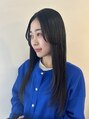 ファミエス(fumies.) フェイスラインを意識したを意識カットとと、縮毛矯正で美髪に♪
