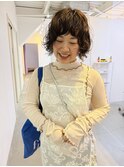 ボブ/ボブパーマ/パーマ/bob/強めカール/レイヤーカット