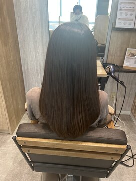 テラスヘア センダイ(TERRACE hair SENDAI) 髪質改善艶カラー7月25日