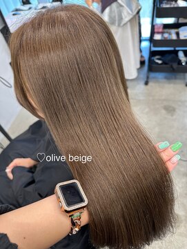 フォンズ(FONS) オリーブベージュ　グレージュ　オリーブグレージュ