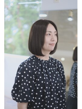 スイ(sui) 【sui hair studio 富塚町】大人ボブ