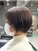 ROUIS 津田沼 ラベンダーブラウン/ショートボブ/大人ショート