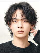 フィフス トウキョウ (fifth TOKYO)&nbsp;渋谷シャドウウルフパーマメンズカット波巻きスパイラルパーマ