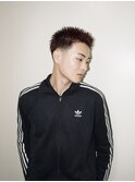 BURGメンズベリーショートスパイキーショートスキンフェード