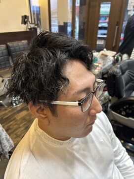 ヘアミルクで朝3分セットのツイストスパイラルパーマ