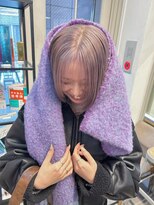 ロマリア ヒルズ 表参道 原宿(Lomalia HILLS)&nbsp;LomaliaHILLSダブルカラーケアブリーチラベンダーグレージュ