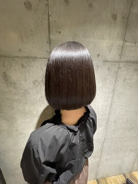 ルッカランス 経堂店(Lucca Lance) 『見せボブ』王道シンプル＆簡単スタイリング/30代/経堂/メテオ