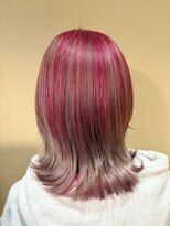 サラ ビューティ サイト 春日(SARA Beauty sight)&nbsp;【デザインカラー】チグハグ☆アンブレラカラー