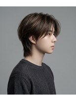 シエラ 南船場(CIERA.)&nbsp;メンズショートメンズウルフマレットヘアセンター分け
