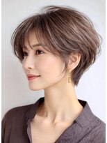 ハーツ(Heart's)&nbsp;白髪ぼかし脱白髪染め大人ショート40代50代60代