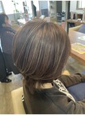 白髪染めを使わない白髪染め/ファーストグレイカラー/髪質改善