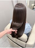 グレージュカラー/水素ヘアエステ