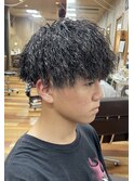 メンズツイストパーマ