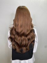 ビゼ 梅田(BIZE) 大阪梅田で愛されヘア★バージンレミーの艶めきブラウンロング