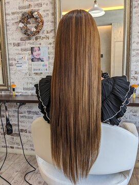 ヘアスタジオリリィ(Hair studio Lily) 全体カラー&髪質改善トリートメント