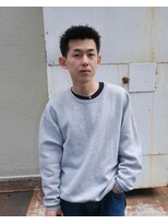 WEST END BARBER SHOP OMACHI SENDAI【ウエストエンド】&nbsp;【RIO】テーパーフェード/スパイキーショート/30代