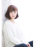 ナチュラル可愛い☆シフォンボブ☆