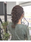 お呼ばれヘアセット