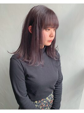 サングース(Sungoose) <sungooseTOKYO>毛先パーマアッシュブラウンネオウルフ